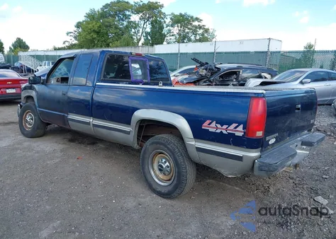 1998 GMC Sierra 2500 Hd Sl из США, поврежденный, VIN 1GTGK29R5WE508546